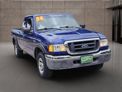 Blue 2004 Ford Ranger XLT