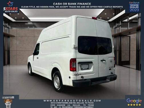 2014 Nissan NV Cargo NV2500 HD S V6/S V8
