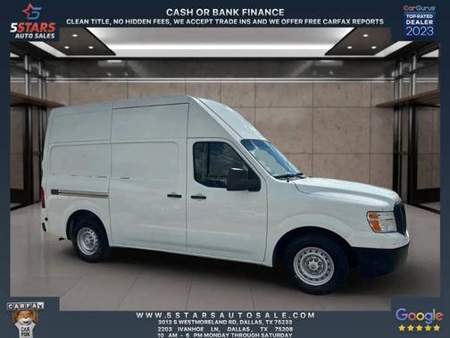 2014 Nissan NV Cargo NV2500 HD S V6/S V8