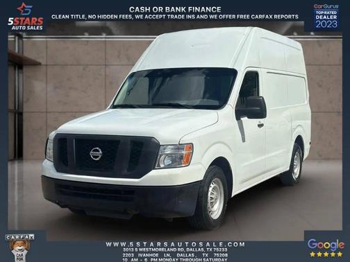 2014 Nissan NV Cargo NV2500 HD S V6/S V8