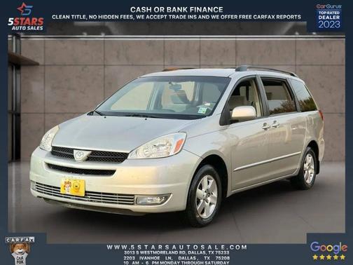 2004 Toyota Sienna XLE Limited