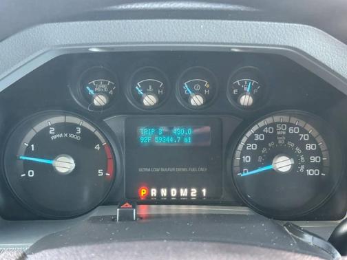 Green 2015 Ford F-350 XL