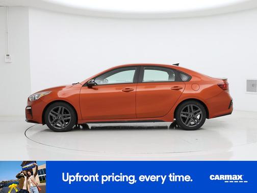 Orange 2020 Kia Forte GT-Line