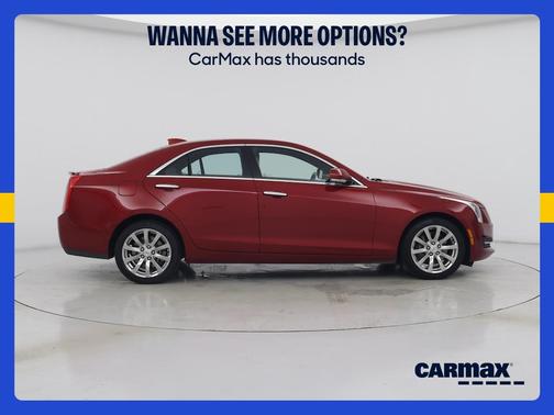 Red 2017 Cadillac ATS Luxury