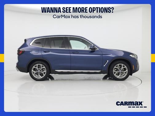 Blue 2022 BMW X3 XDrive30i