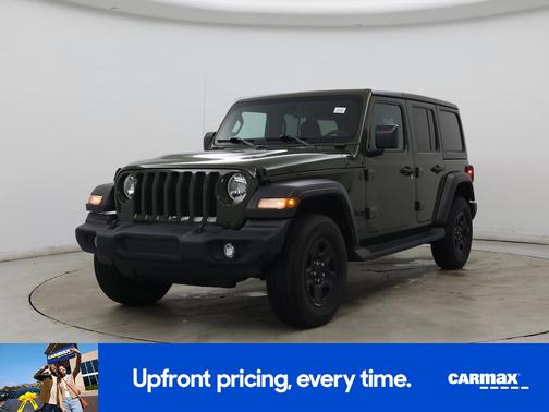 Green 2022 Jeep Wrangler Unlimited Sport