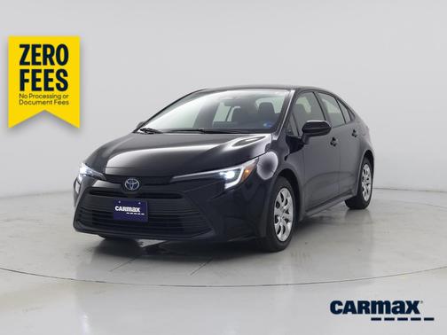 Black 2023 Toyota Corolla Hybrid LE