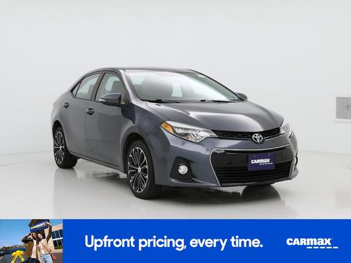 Blue 2016 Toyota Corolla S Plus