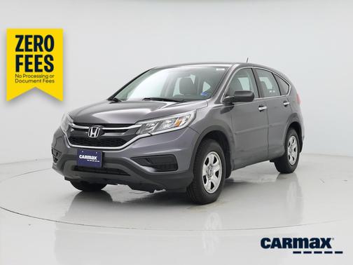 Silver 2015 Honda CR-V LX