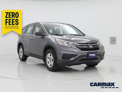 Silver 2015 Honda CR-V LX