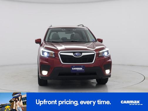 Red 2021 Subaru Forester Premium