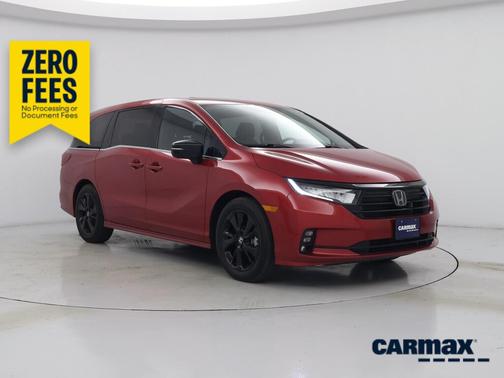 Red 2023 Honda Odyssey Sport