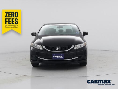 Black 2014 Honda Civic LX