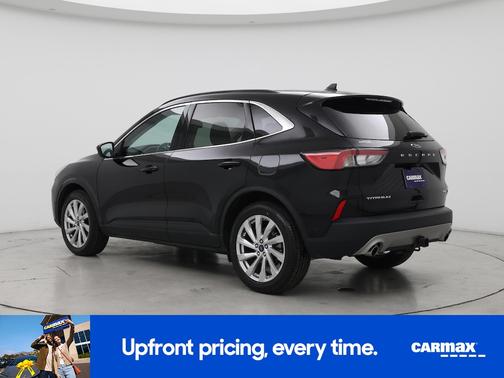 Black 2021 Ford Escape Titanium