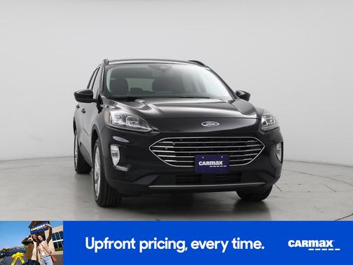 Black 2021 Ford Escape Titanium