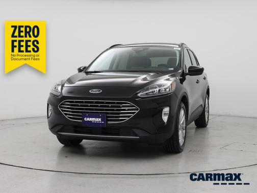 Black 2021 Ford Escape Titanium