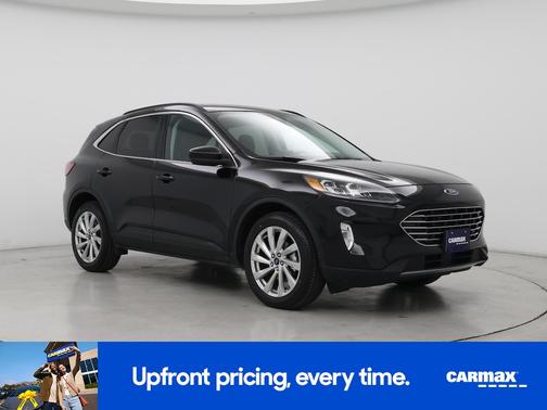 Black 2021 Ford Escape Titanium