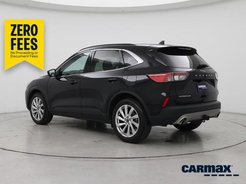 Black 2021 Ford Escape Titanium