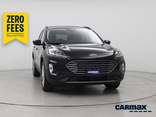 Black 2021 Ford Escape Titanium