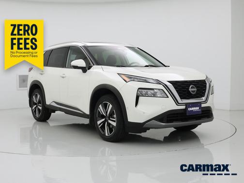 White 2023 Nissan Rogue SL