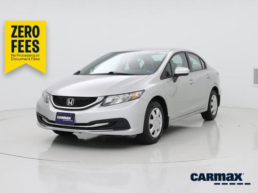 Silver 2014 Honda Civic LX