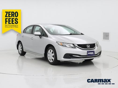 Silver 2014 Honda Civic LX