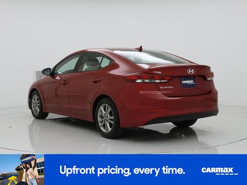 Red 2017 Hyundai ELANTRA SE