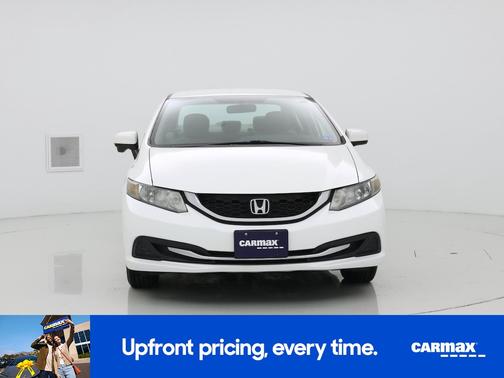 White 2015 Honda Civic SE