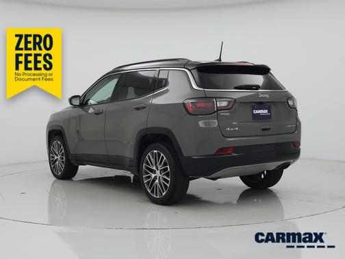 Gray 2022 Jeep Compass Limited
