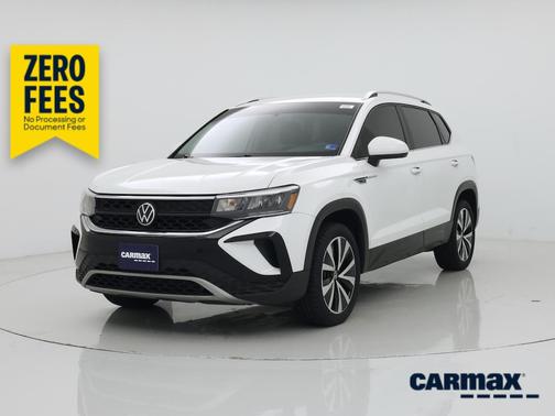 White 2022 Volkswagen Taos SE