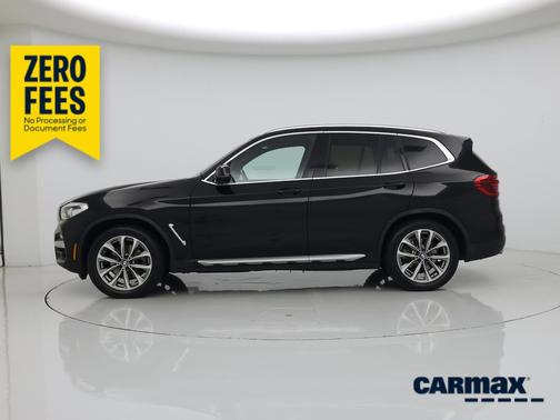 Black 2019 BMW X3 XDrive30i