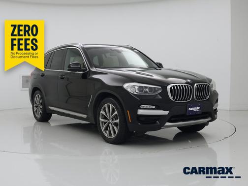 Black 2019 BMW X3 XDrive30i