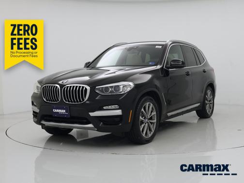 Black 2019 BMW X3 XDrive30i