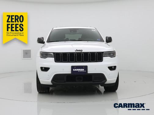 White 2021 Jeep Grand Cherokee 80th Anniversary