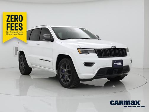 White 2021 Jeep Grand Cherokee 80th Anniversary
