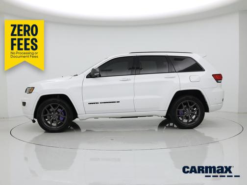 White 2021 Jeep Grand Cherokee 80th Anniversary