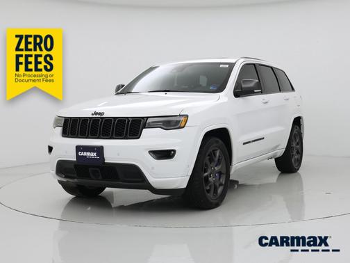 White 2021 Jeep Grand Cherokee 80th Anniversary