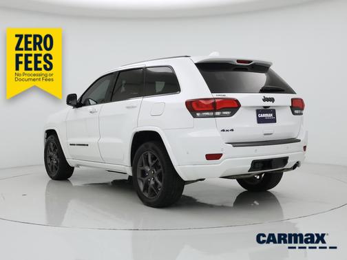 White 2021 Jeep Grand Cherokee 80th Anniversary