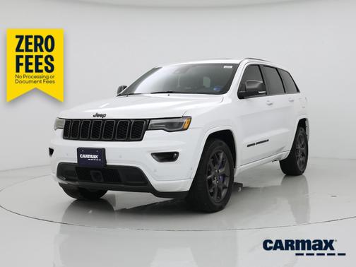 White 2021 Jeep Grand Cherokee 80th Anniversary