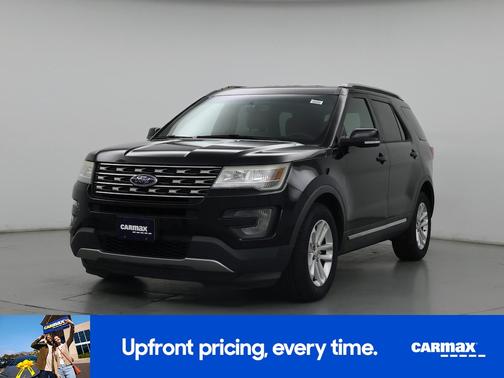 Black 2016 Ford Explorer XLT