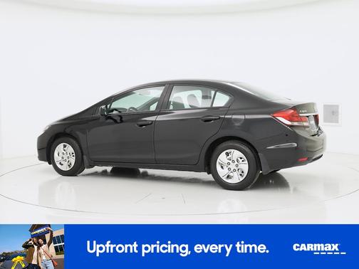 Black 2015 Honda Civic LX