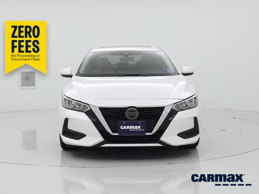 White 2023 Nissan Sentra SV