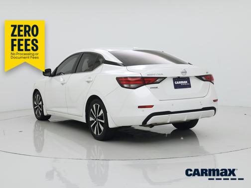 White 2023 Nissan Sentra SV