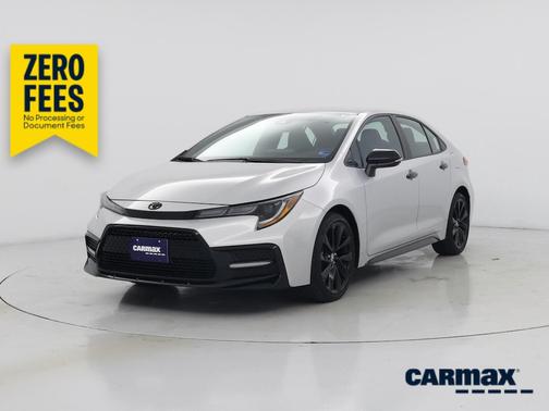 Silver 2022 Toyota Corolla SE Night Shade