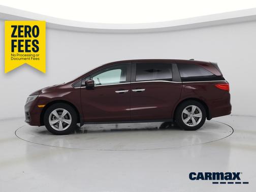 Burgundy 2019 Honda Odyssey EX-L