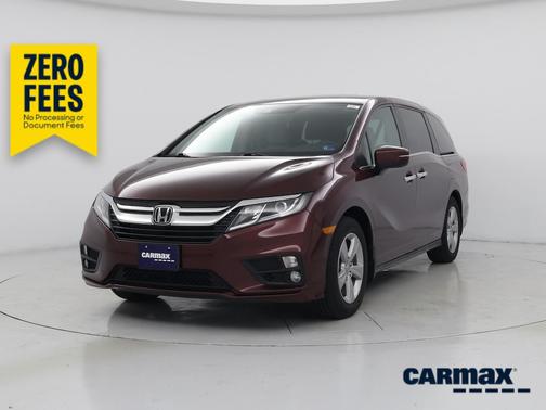 Burgundy 2019 Honda Odyssey EX-L