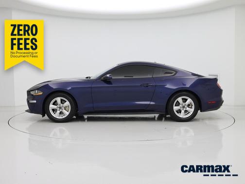 Blue 2019 Ford Mustang Ecoboost