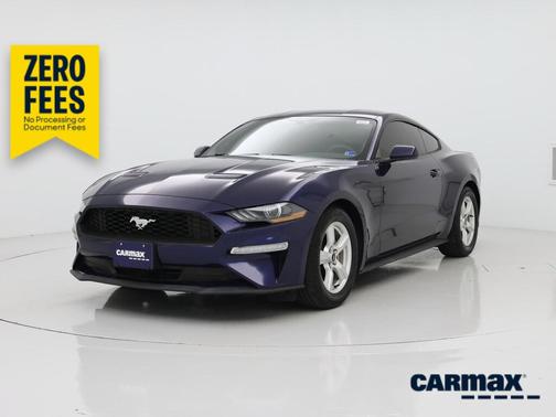 Blue 2019 Ford Mustang Ecoboost