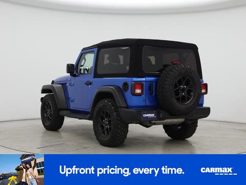 Blue 2022 Jeep Wrangler Sport S