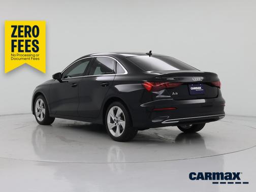 Black 2023 Audi A3 Premium